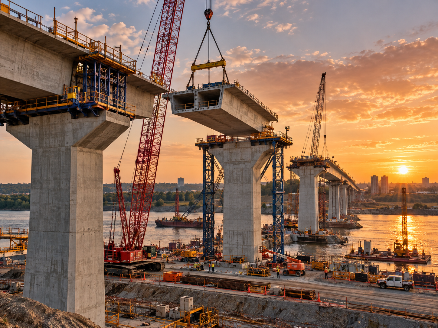 Infrastructure construction projects