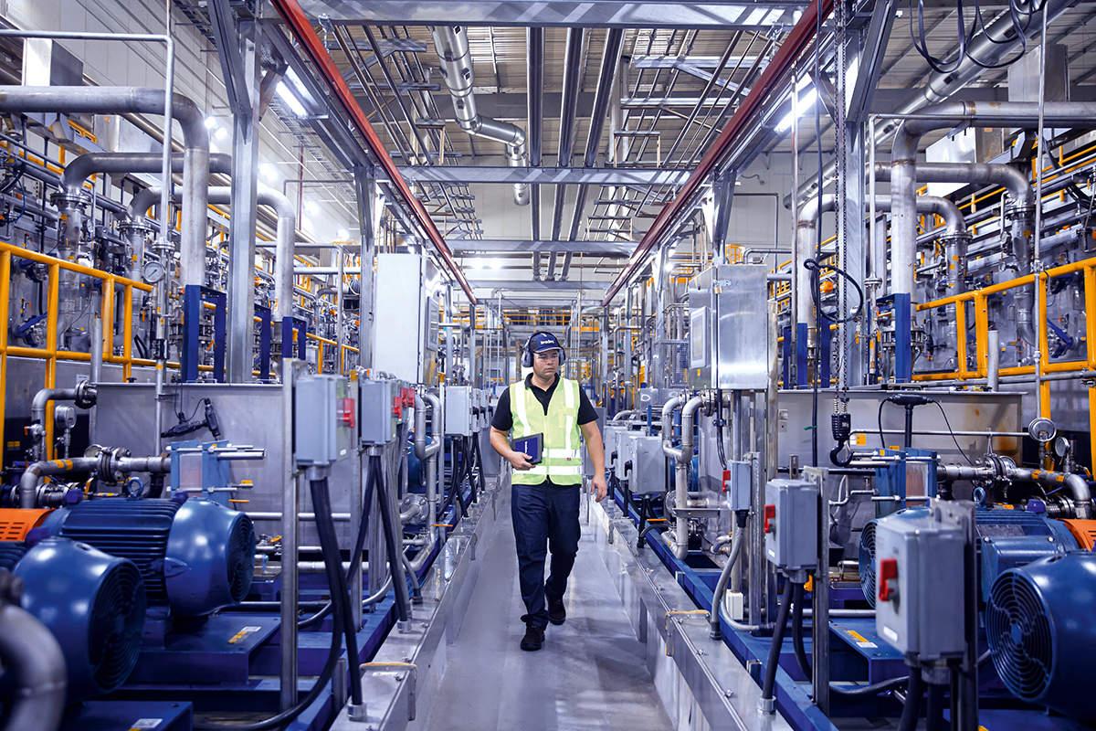 Industrial operations facilities