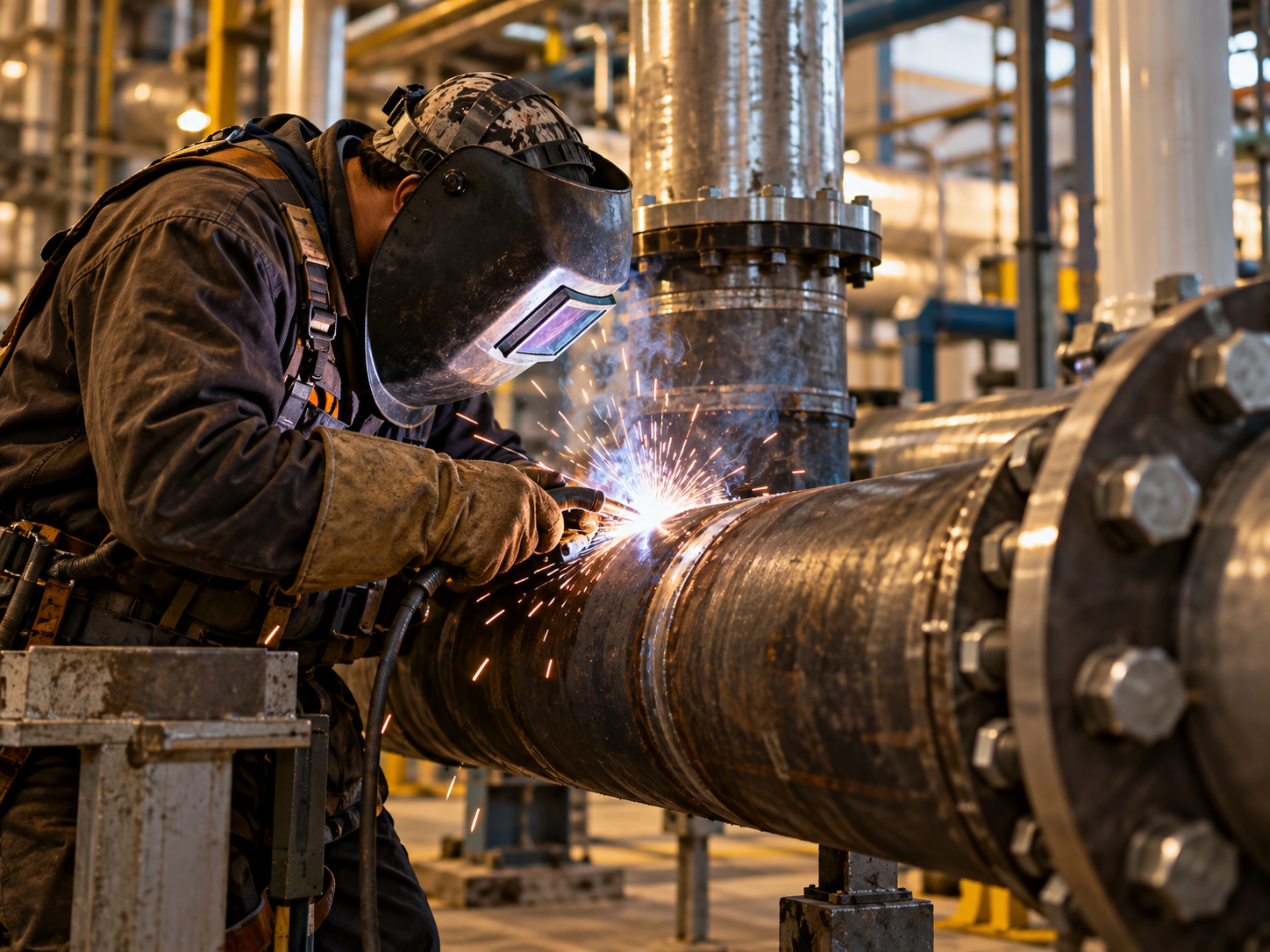 Mechanical contractors industrial installation projects